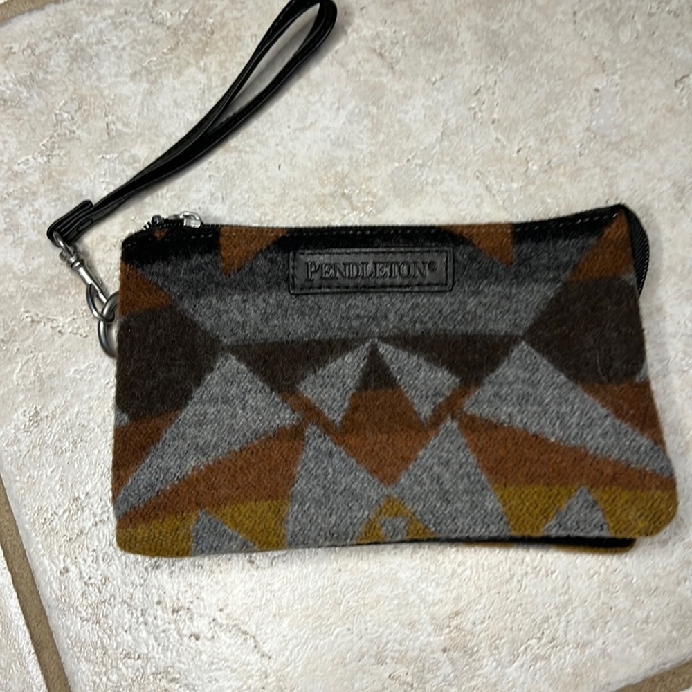 Pendleton wristlet